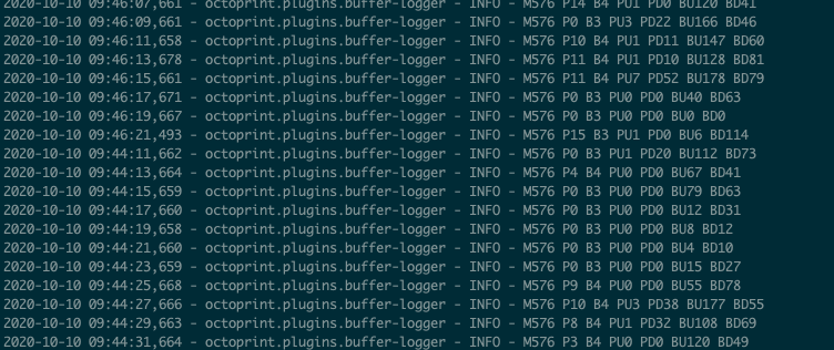 Adding buffer monitoring to Marlin